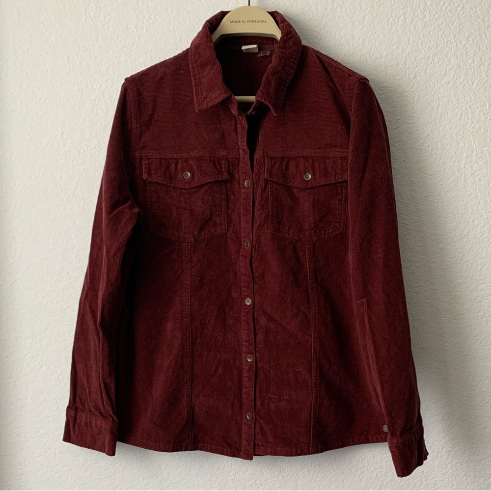 Roxy Burgundy Corduroy Jacket